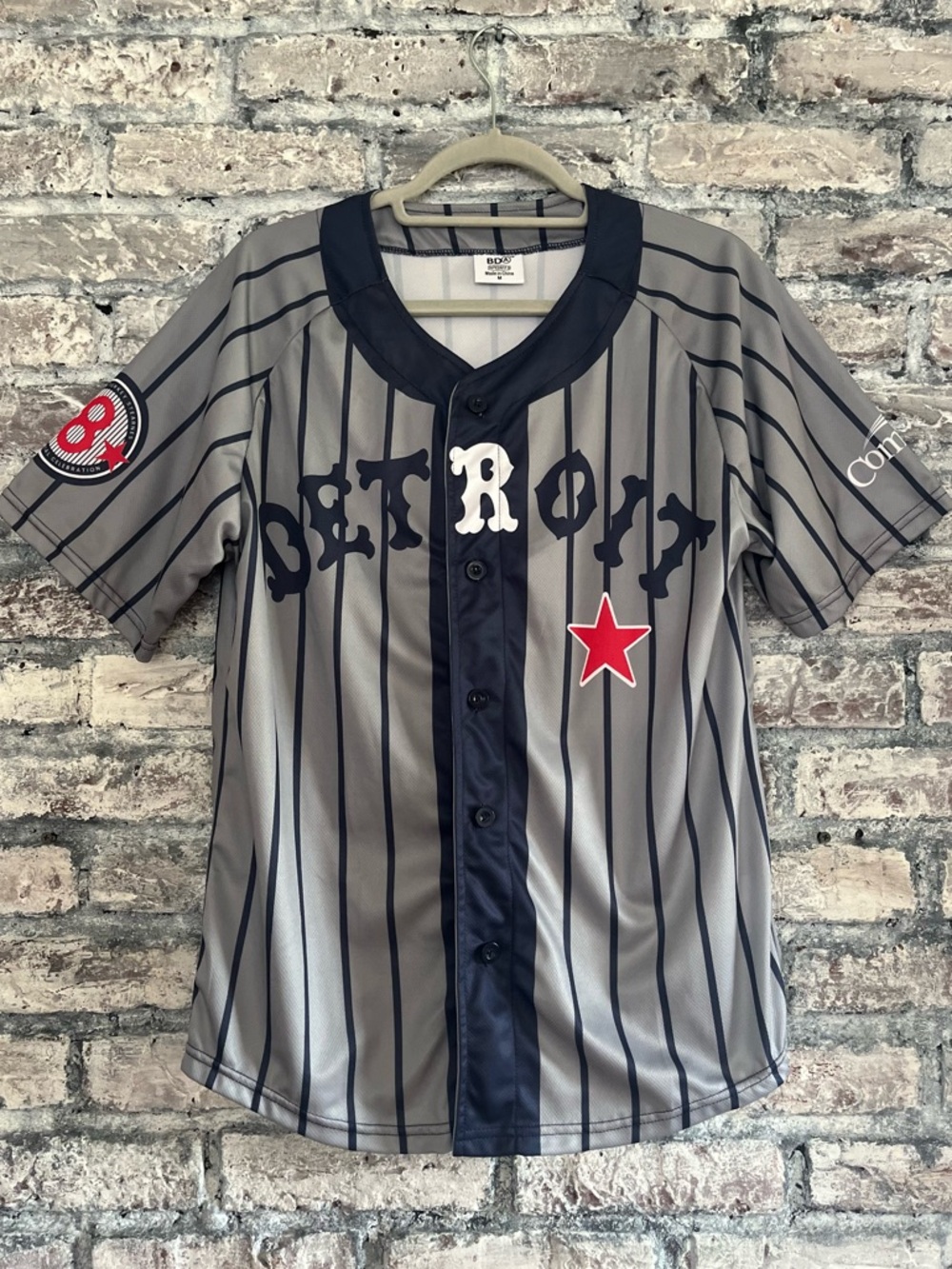 Detroit Norman Turkey Stearnes Negro League Commemorative   Baseball Jersey NEW